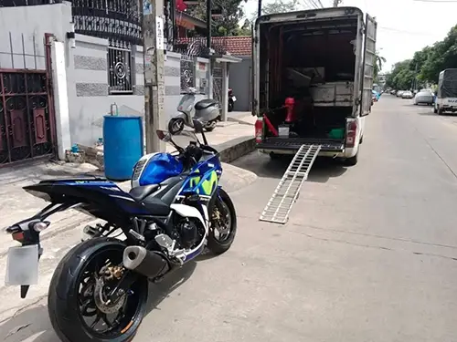 ส่งรถมอเตอร์ไซค์ข้ามจังหวัด